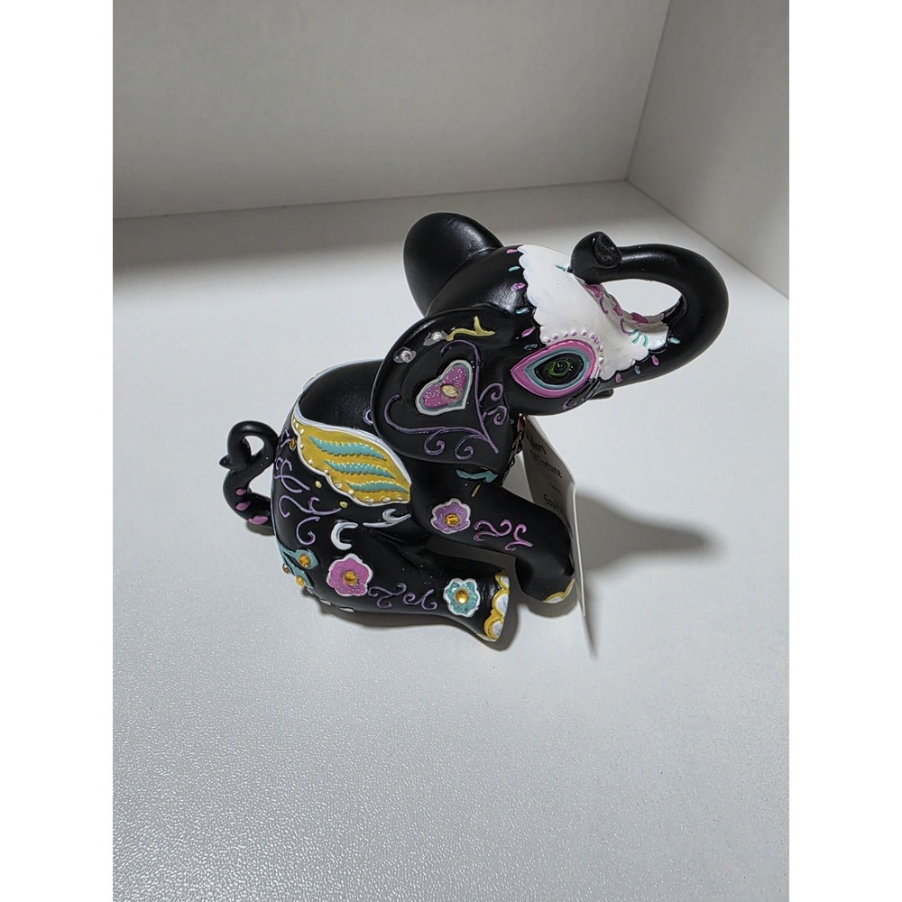 The Hamilton Collection Traditions Of Strength Soulful Spirits Skull‎ Elephant - Picture 3 of 9